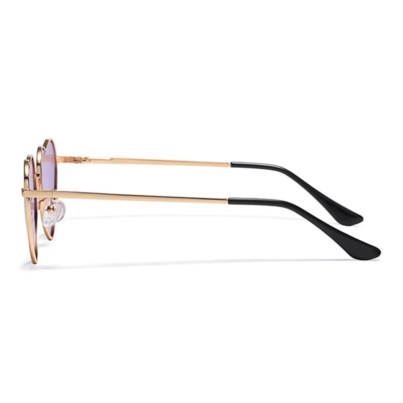 NOME Metal Irregular Shape Sunglasses Unisex-16