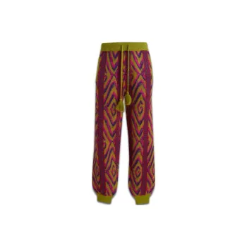 GUCCI Patterned Jacquard Drawstring Pants