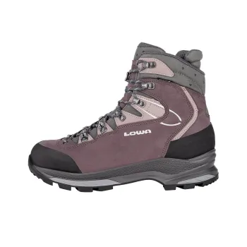 Lowa Waterproof High Top Hiking Shoes Women's Purple