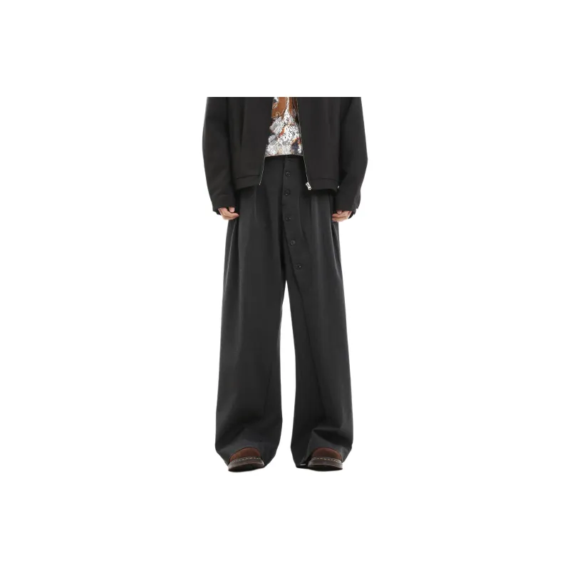 CUWU Casual Pants Unisex Gray-0