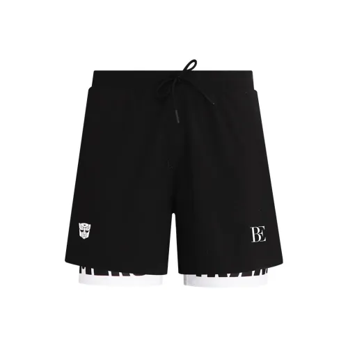 Transformers X BALNEAIRE/van Der Ann X Transformers Co brand Beach Shorts Men Cool Black
