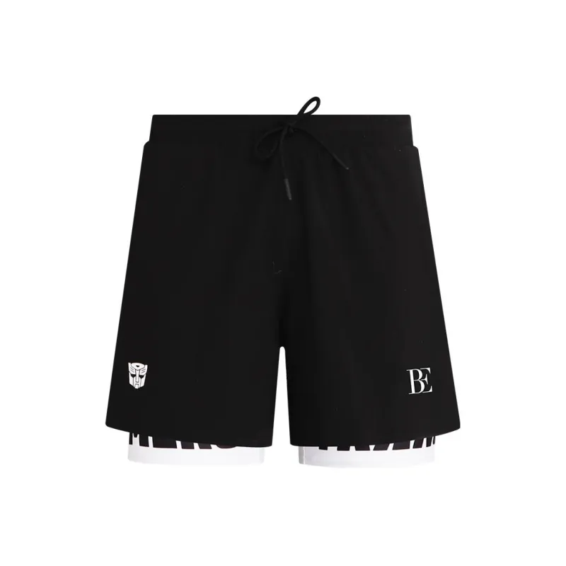 Transformers X BALNEAIRE/van Der Ann X Transformers Co brand Beach Shorts Men Cool Black-0
