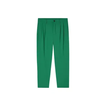 AMERICAN VINTAGE A.M FW24 Trousers Kabird Casual Pants Men's Forest Green