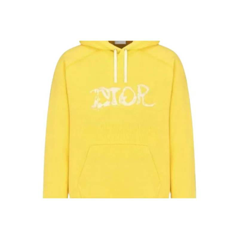 DIOR Sweatshirts Men Yellow-3