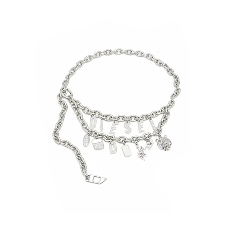 DIESEL X Hoshi B multicharm Chain Belt-0