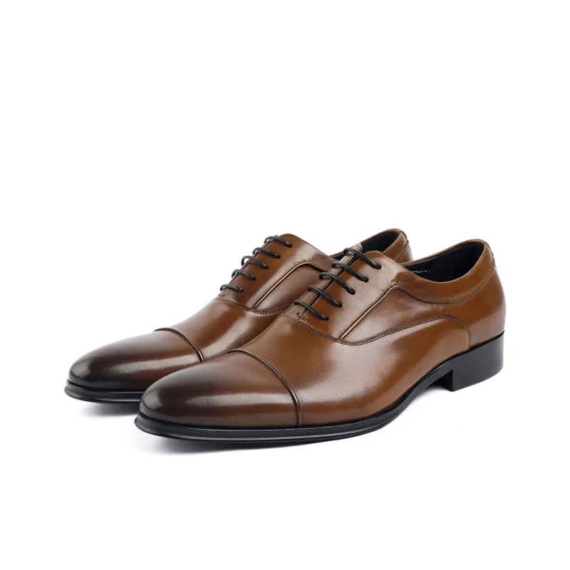Bansley Dress Shoes Men Low Top-5