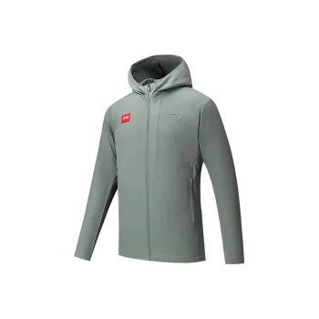 Anta Variety Training Collection Jackets & Coats Men's Pine Smoke Green