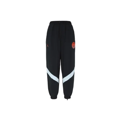 Jordan Paris Saint Germain Casual Pants Men's Gray Black