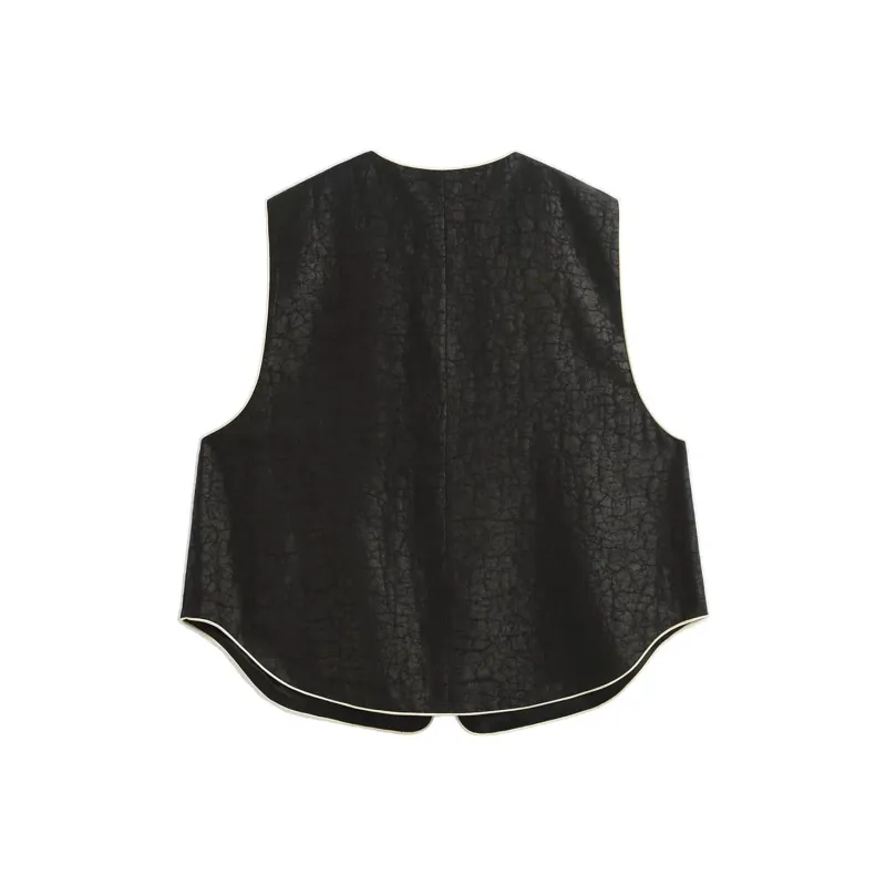 TIANSHAN Vests Women's Black-1