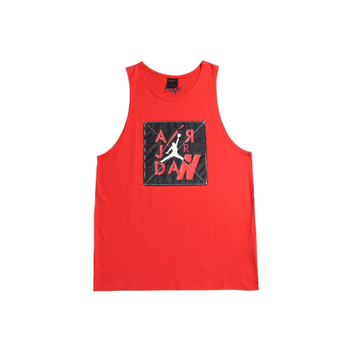 Jordan Basketball Jerseys Men's Red-0