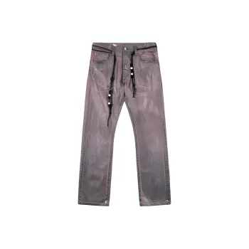 Good Bai X Levis GOOD BAI Collaboration Jeans Unisex Peach Pink