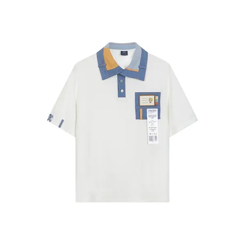 Bosieagender X The Little Prince Polo Shirt Unisex White
