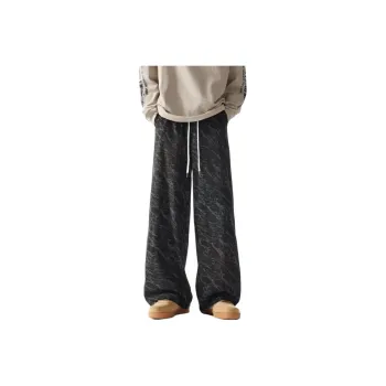 SUNSETMONENT Casual Pants Unisex Black