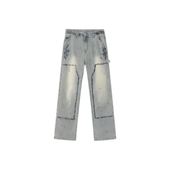 PILOTDRAGON P&D 24FW Jeans Unisex Yellow Mud