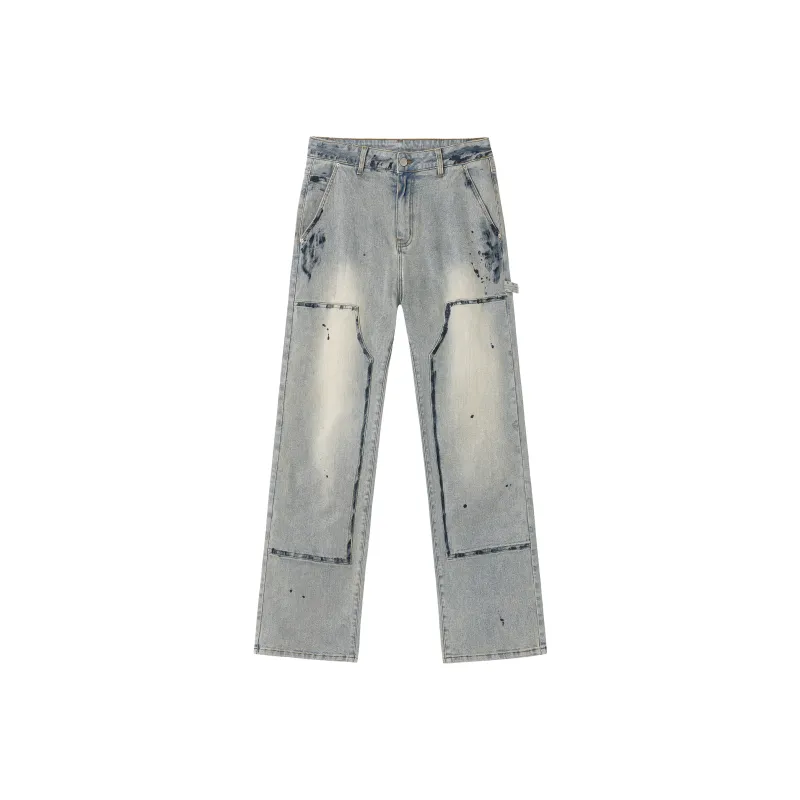 PILOTDRAGON P&D 24FW Jeans Unisex Yellow Mud-0
