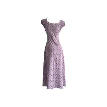 BEAUTIFUL CONFESSION Short Sleeved Dress Women's Purple