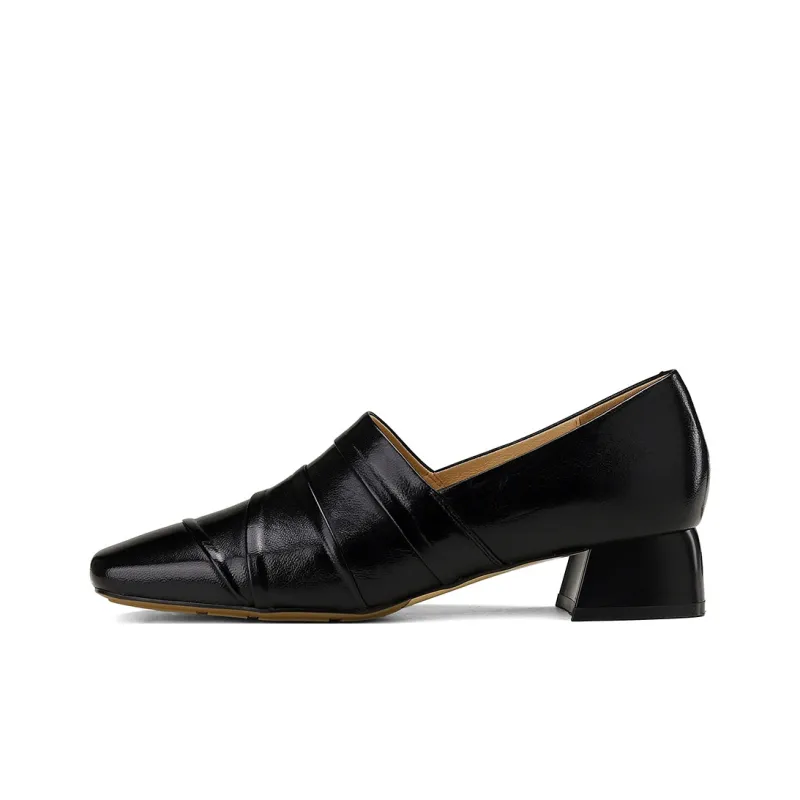 GOLDLION Chunky Heel High Heels 3.5cm Women's-0