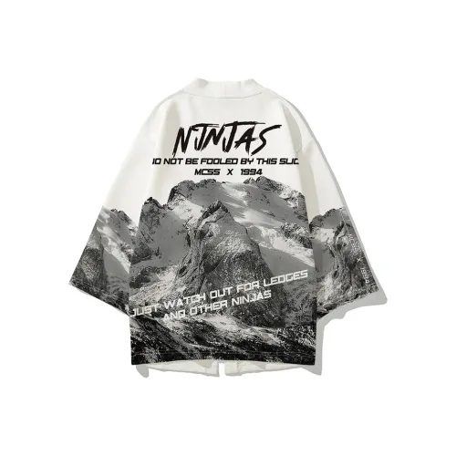 SANSYAS Hanfu Unisex White