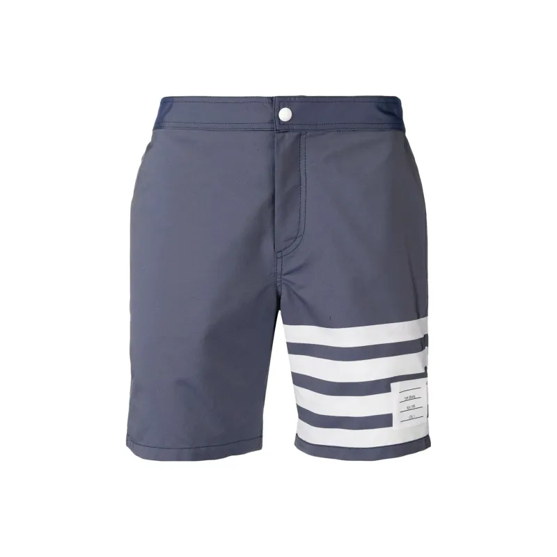 THOM BROWNE Swimming Shorts Men Marine Blue-0