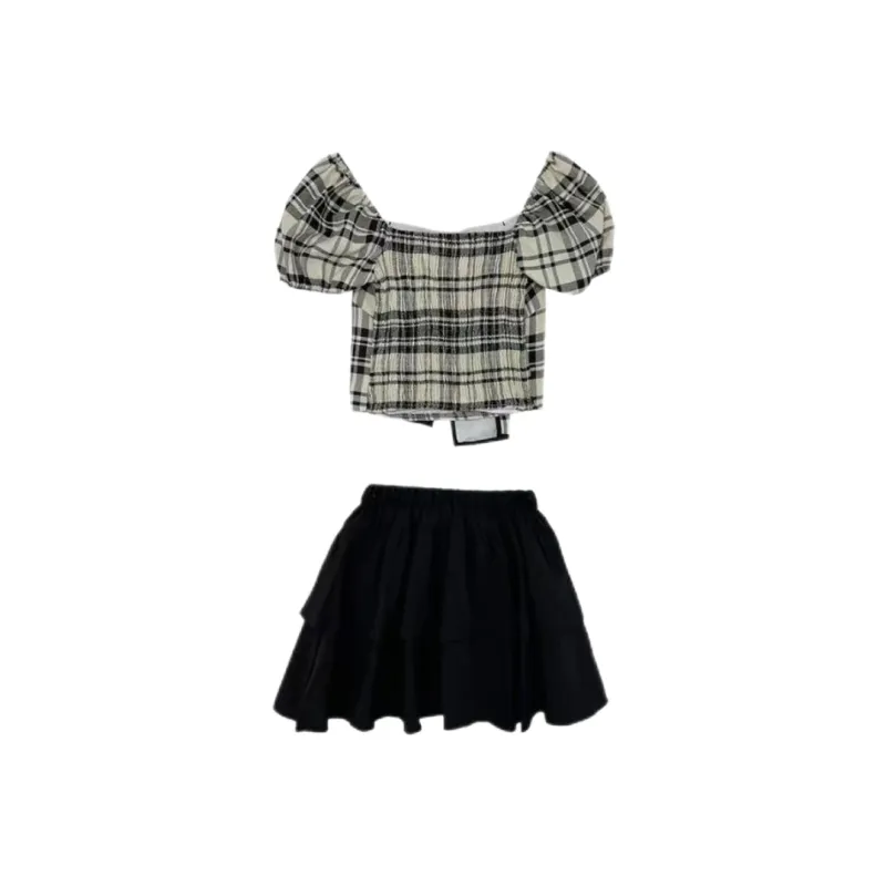 ABBY GODDESS Two Piece Skirt Sets Women's-1