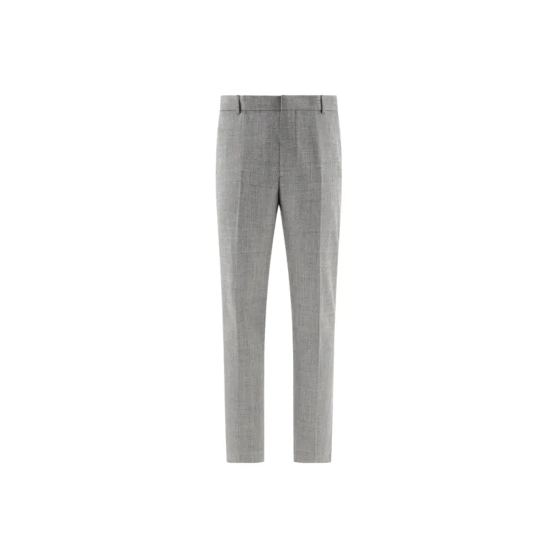 Alexander McQueen Straight Leg Tailored Trousers-0