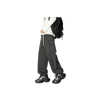 NEAR HERE Casual Pants Unisex Teal