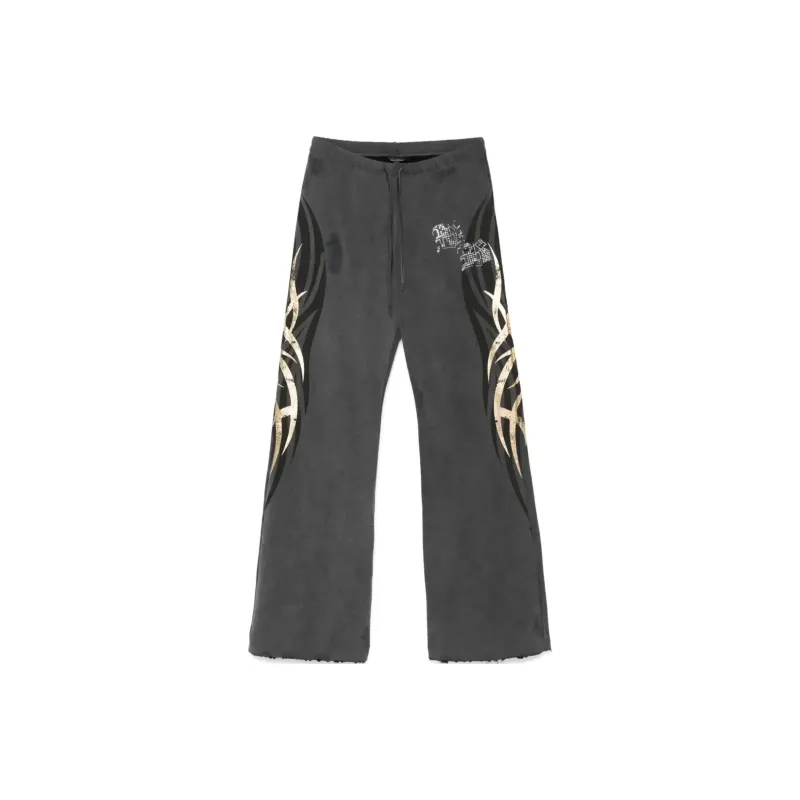 Balenciaga Drawstring Flared Sweatpants-0