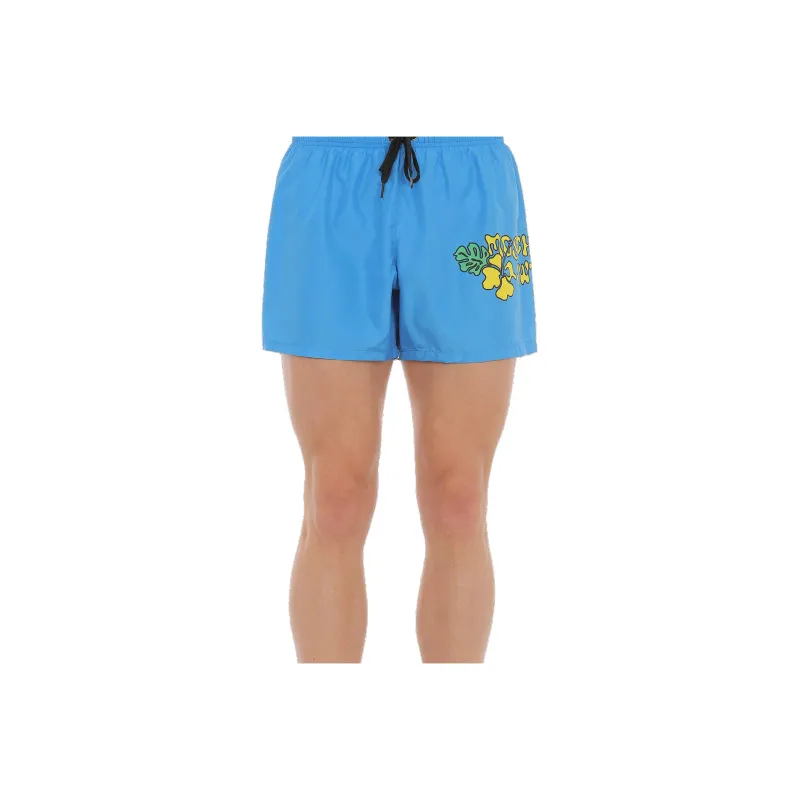 MOSCHINO Swimming Shorts Men Blue-0