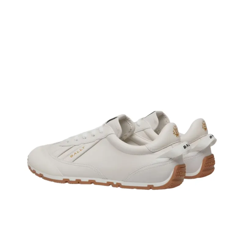 BALLY Quarry Low Top Casual Shoes Men's White-3