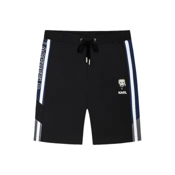 KARL LAGERFELD SS24 Casual Shorts Men's Black