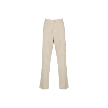 STONE ISLAND Compass Patch Straight Leg Pants