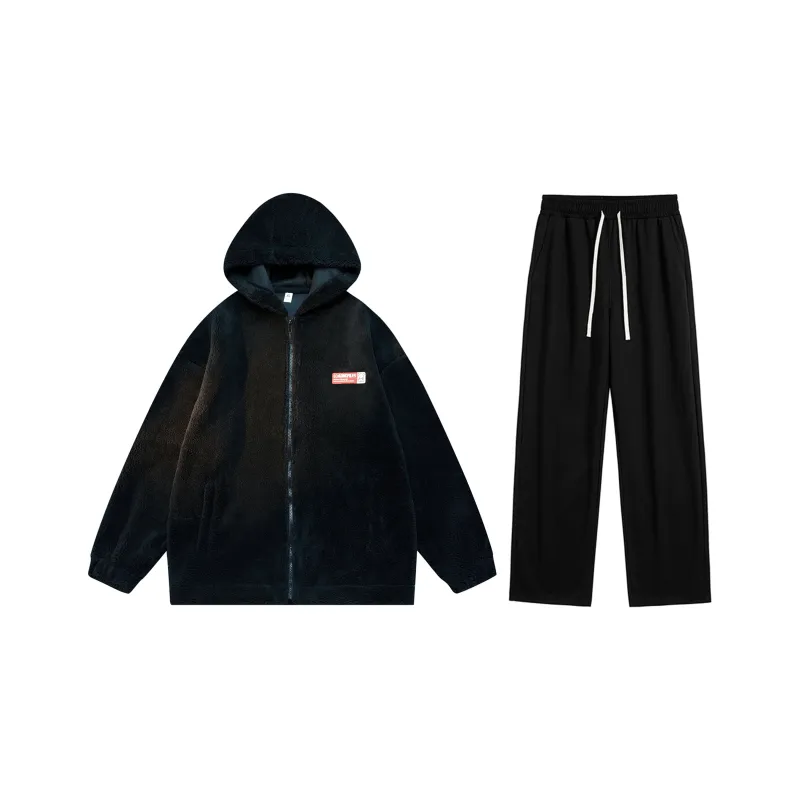 LOADINGFILES Wool Sweaters Set Unisex-2