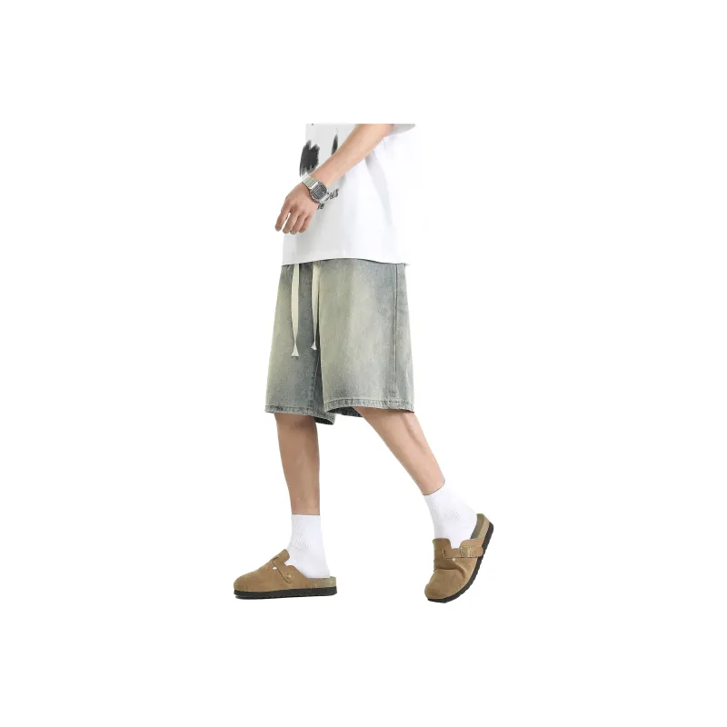 ZMOH Denim Shorts Men-4