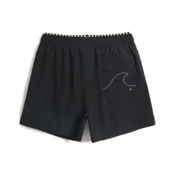 GAILANG Beach Shorts Men Black