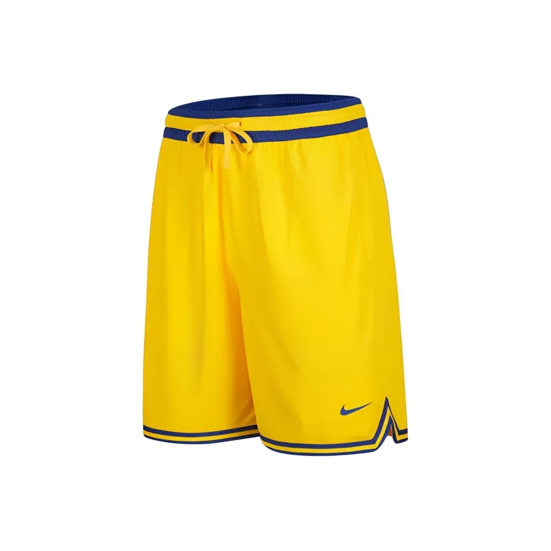 Nike X NBA Basketball Shorts Men Yellow-0