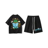 Clothing Sets (Black Top+Black Pants)