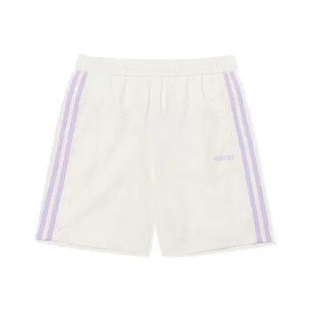 Nerdy Casual Shorts Unisex Cream