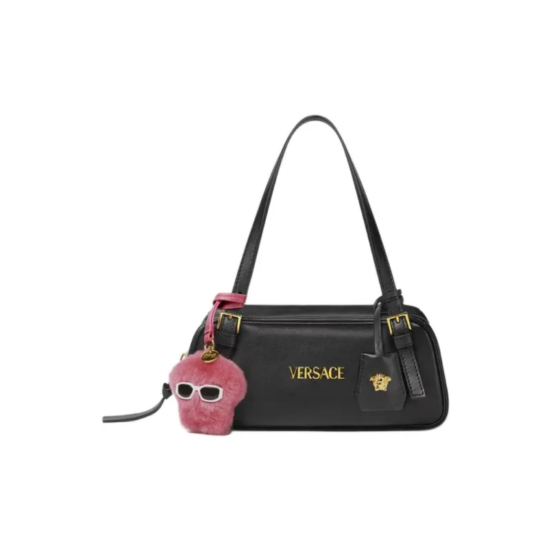 FANSIZHE Lambskin Bag Charm Bag Accessory Women's Pink-3