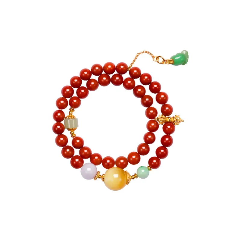 Atsuyama Southern Red Agate Bracelets Unisex-3