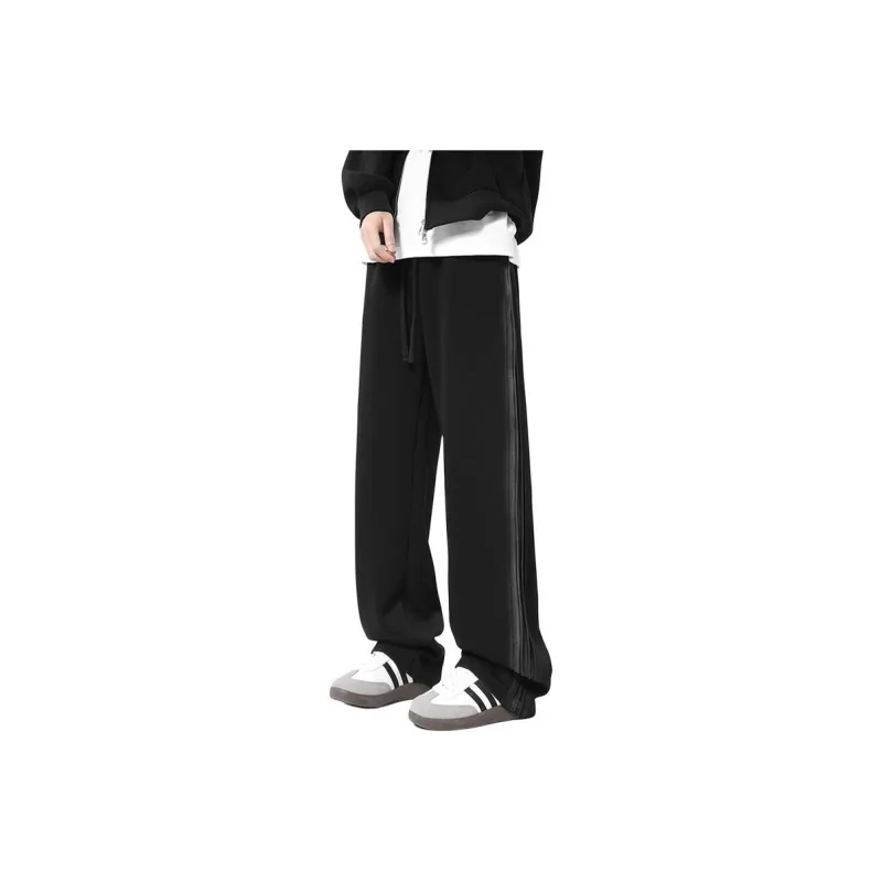 MIIRACER Casual Pants Unisex Dark Blue-2
