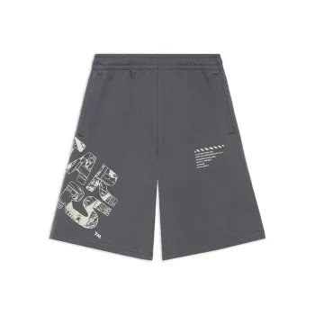 LiNing x Disney Casual Shorts Men's Thunderstorm Gray