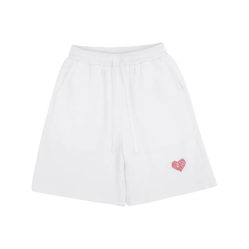 NERDY SS24 Casual Shorts Unisex Cream-0