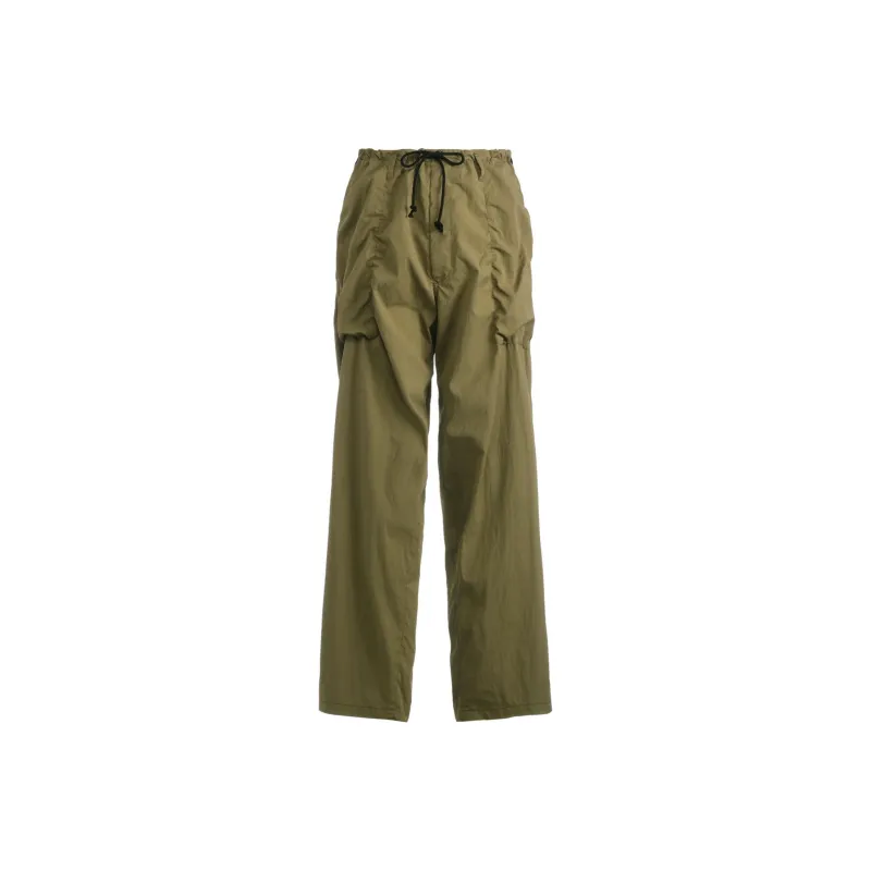 Yohji Yamamoto Ground Y FW24 Casual Pants Unisex Khaki-0