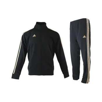 Adidas Casual Sportswear Men Black Gold