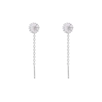 QUIET LOVE Sterling Silver Stud Earrings Women's