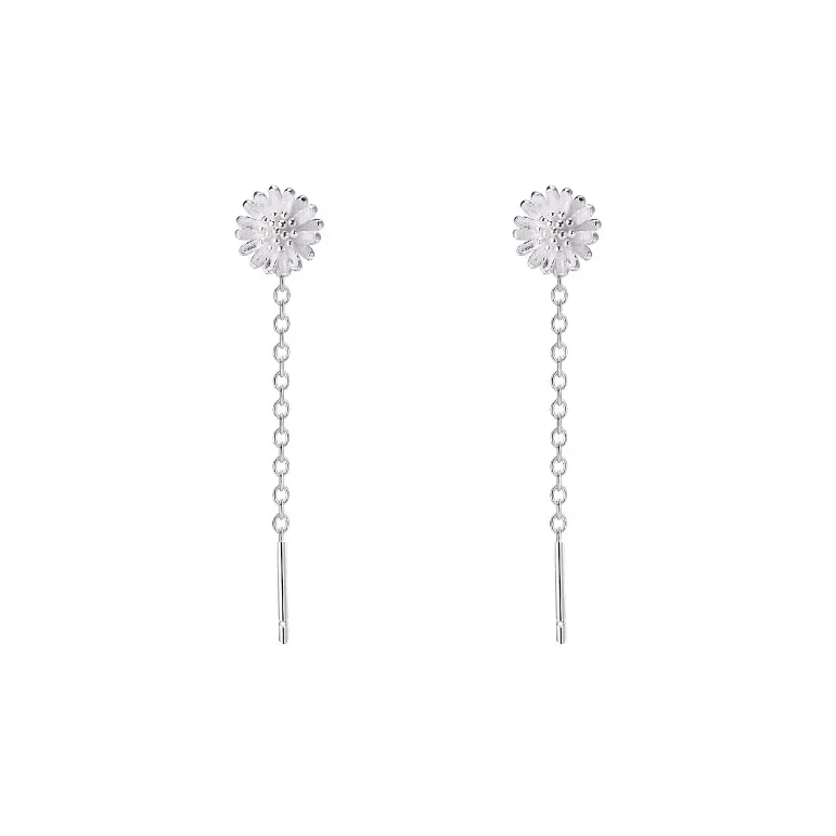 QUIET LOVE Sterling Silver Stud Earrings Women's-0