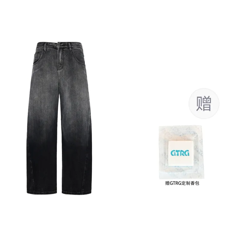 GTRG Jeans Unisex Vintage Black-0