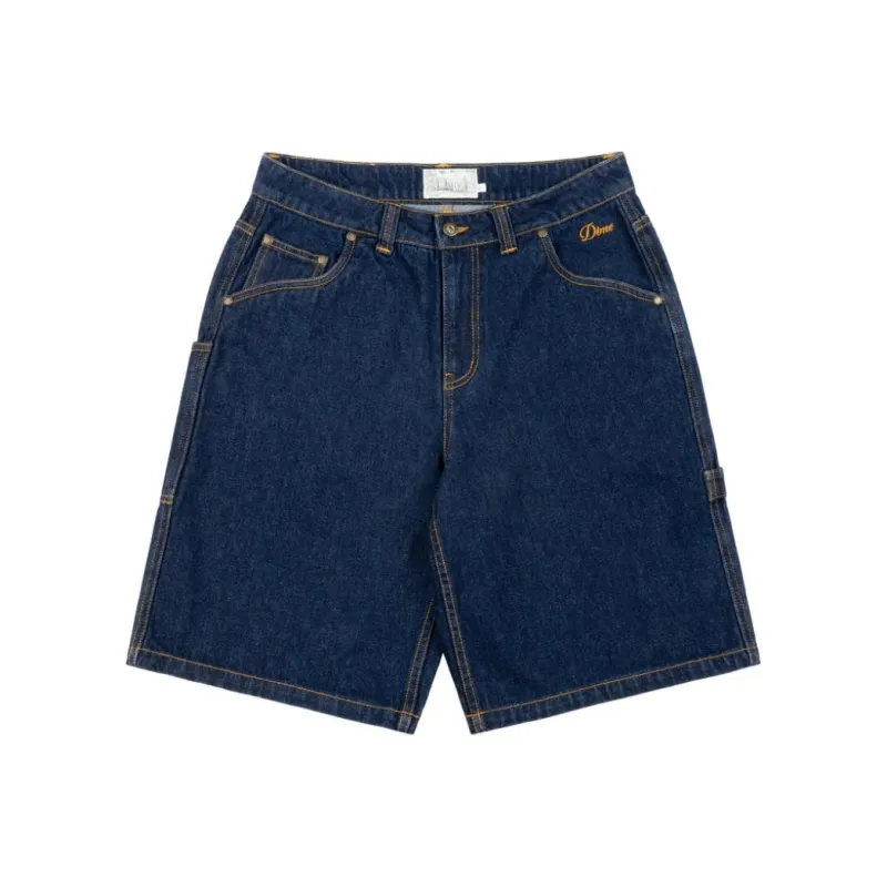 Dime MTL FW24 Denim Shorts Men's Indigo-0