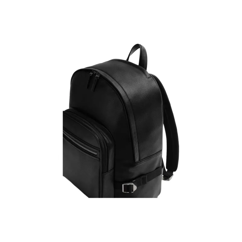 ZARA PU Backpack Tubas Men's Black-2