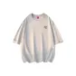 White Heather Gray (DT01 Short-Sleeved 100% cotton)